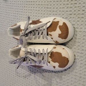 MOO DESIGNED SNEAKERS Size 7 (#12)